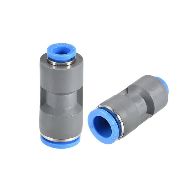 Pack of 10 Preamer 8mm to 8mm Quick Pneumatic Connect Tee Union Push In Fitting Pack of 10 Preamer 8mm to 8mm Quick Pneumatic Connect Tee Union Push In Fitting